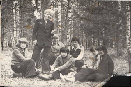 Архівне фото учнів школи